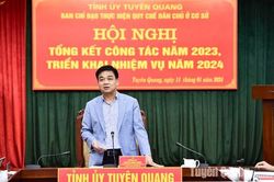 Ban Chỉ đạo thực hiện Quy chế dân chủ ở cơ sở tỉnh triển khai nhiệm vụ năm 2024
