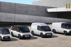 Kia ra mắt xe van điện có thân tự tháo lắp