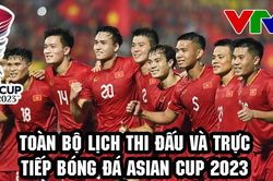 Lịch trực tiếp bóng đá chi tiết toàn bộ các trận đấu ở Asian Cup 2023 trên VTV
