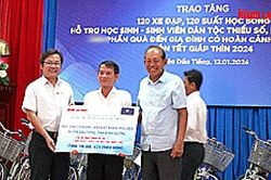 Mang Tết ấm no đến với huyện Dầu Tiếng anh hùng