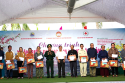 BĐBP Bình Định tổ chức Chương trình 'Xuân Biên phòng ấm lòng dân bản'