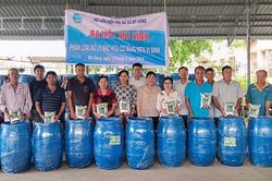Ra mắt mô hình phân loại, xử lý rác thải tại hộ gia đình