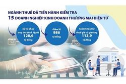 Hiệu quả chống thất thu thuế thương mại điện tử qua kiểm tra chuyên đề