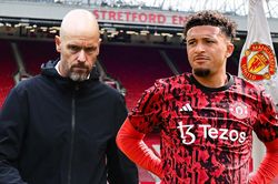 Phản ứng của Ten Hag khi Sancho rời MU