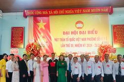 Đại hội Mặt trận Tổ quốc Việt Nam phường Sông Bờ nhiệm kỳ 2024-2029