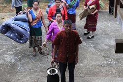 Lần đầu tiên đồng bào dân tộc Lào nhận nhà mới giữa Thủ đô Hà Nội