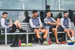 Hình ảnh gây sốt của Messi và dàn cựu sao Barca