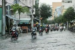 TP Hồ Chí Minh: Triều cường cận Tết xấp xỉ mức báo động 3
