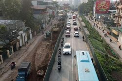 Hà Nội: Lộ trình qua đường Âu Cơ từ 15/1