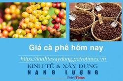 Giá cà phê hôm nay 14/1: Trong nước giảm nhẹ