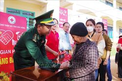 Ấm áp 'Xuân biên phòng, ấm lòng dân bản' trên biên giới Đắk Nông