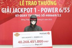 Cuối tuần thêm một người đổi đời nhờ Vietlott, giải thưởng tiền tỷ đã tìm về với chủ