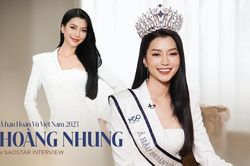 Á hậu Hoàng Nhung: 'Tôi và Xuân Hạnh, ai cũng xứng đáng làm hoa hậu'