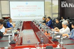 Công ty Marvell tìm hiểu môi trường, cơ hội hợp tác đầu tư vi mạch bán dẫn tại Đà Nẵng