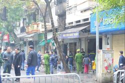 Hà Nội: Cháy lớn trên phố Hàng Lược, 4 người tử vong