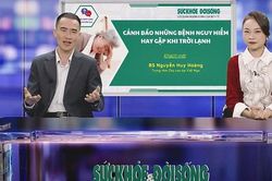 Hỏi đáp cùng chuyên gia: Cảnh báo những bệnh nguy hiểm dễ gặp khi trời lạnh