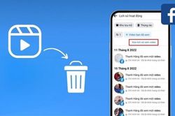 Xóa tất cả video đã xem trên Facebook không thể đơn giản và nhanh hơn