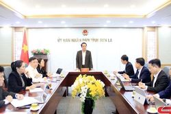 Chuẩn bị các điều kiện cho Hội nghị công bố quy hoạch tỉnh Sơn La