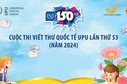 Bài mẫu viết thư UPU lần thứ 53 dành cho học sinh
