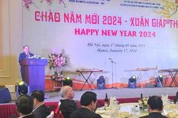 300 đại biểu dự 'Gặp mặt đối ngoại Chào năm mới 2024 - Xuân Giáp Thìn'