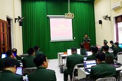 Quân đoàn 12: Tập huấn khai thác, sử dụng phần mềm dùng chung phục vụ công tác doanh trại