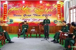 Tổng cục Hậu cần thăm, chúc Tết tại Lữ đoàn 683
