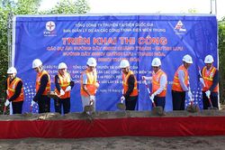Thi công các dự án thuộc đường dây 500kV mạch 3 từ Quảng Trạch đến Phố Nối