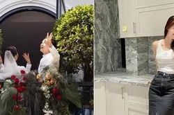 Diễm My 9X đã làm gì với căn biệt thự bề thế được bố mẹ chồng tặng trong ngày cưới?