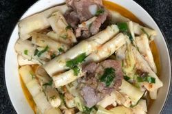 Mùa măng, thử ngay món măng om thịt bằm vừa ngon vừa lạ miệng