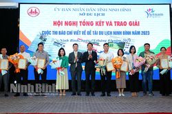 Tổng kết và trao giải Cuộc thi viết về đề tài du lịch Ninh Bình năm 2023