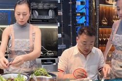 Món ăn khiến Phương Oanh mất 4 tiếng thực hiện, mang tận bàn cho Shark Bình, có khó làm không?