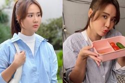 Thực đơn đạm bạc của Huyền Lizzie khi đi quay 'Chúng Ta Của 8 Năm Sau'