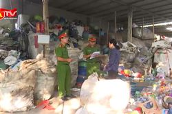 Nguy cơ ngộ độc khí Clo từ sơ chế, tái chế phế liệu