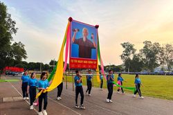 Thành phố Long Khánh khai mạc Hội khỏe Phù Đổng lần thứ V