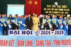 Hội Liên hiệp Thanh niên Việt Nam phường Yên Thế tổ chức thành công Đại hội điểm