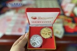 Độc đáo tiền lì xì in hình rồng