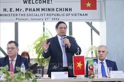 Thủ tướng Phạm Minh Chính thăm tỉnh Prahova của Romania