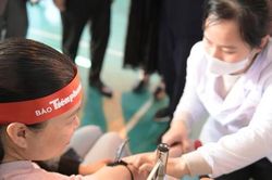 'Chủ nhật Đỏ': Hơn 250 đơn vị máu được tiếp nhận tại Lai Châu
