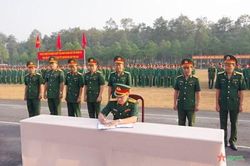 Sư đoàn 9 (Quân đoàn 4) phát động đợt thi đua cao điểm mừng Đảng, mừng xuân