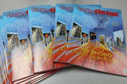 Sắc xuân trên Tuần Tin tức số Tết Giáp Thìn