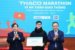 Hơn 1.000 VĐV dự giải marathon vì an toàn giao thông quốc gia Điện Biên Phủ 2024