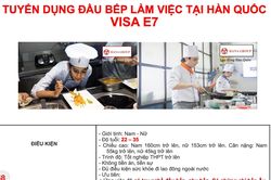 Cảnh báo lừa đảo đưa lao động sang Hàn Quốc làm giúp việc, đầu bếp