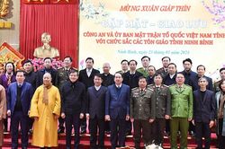 Phát huy những giá trị tốt đẹp của các tôn giáo, xây dựng quê hương, đất nước giàu đẹp, văn minh