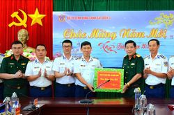 Bộ Quốc phòng kiểm tra, động viên Lực lượng Cảnh sát biển trước Tết Nguyên đán