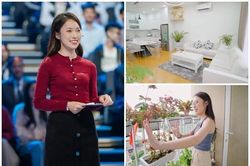 Ngắm căn hộ 100m2 của nữ MC trẻ nhất 'Đường lên đỉnh Olympia'