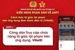 Bộ Công an nói gì về tính bảo mật, kịp thời trong xử lý tin báo tố giác tội phạm qua ứng dụng VNeID?