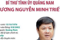 Tân Bí thư Tỉnh ủy Quảng Nam Lương Nguyễn Minh Triết