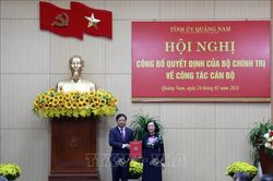 Đồng chí Lương Nguyễn Minh Triết giữ chức Bí thư Tỉnh ủy Quảng Nam