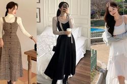 10 cách phối đồ với váy hai dây trẻ trung trong dịp Tết