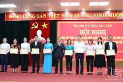 TP. Thái Nguyên: Xây dựng Đảng bộ ngày càng trong sạch, vững mạnh